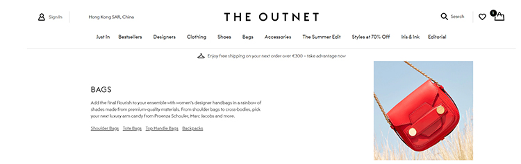 the outnet bags